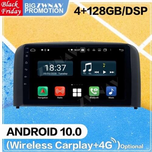 2DIN Android Player For VOLVO S80 2009 2010 2011 2012 2013 2014 2015 GPS Video Player Auto Audio Stereo Radio Receiver Head Unit