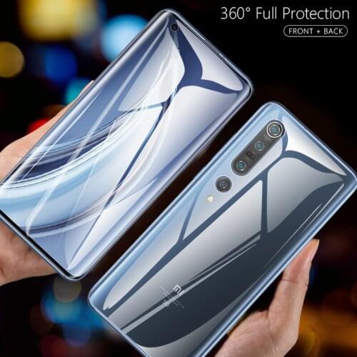 3D Curved Film For Xiaomi Mi 10 Screen Protector Mi 10 Pro 5G 6.67 inch Full Cover nano Hydrogel Screen protector Film Not Glass