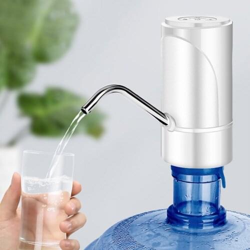 Automatic Electric Drinking Water Bottle Pump Dispenser Portable USB Charge Gallon Drinking Bottle Switch Press Water Pump