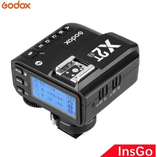 Godox X2T-C X2T-N X2T-S X2T-F X2T-O X2T-P TTL 1/8000s HSS Wireless Flash Trigger Transmitter for Canon Nikon Sony Fuji Olympus