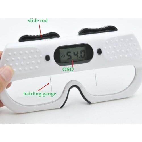 Digital PD Ruler Big screen|Pupilometer Light Refractive to Cornea HE-710 Pupillometer Pupil Distance Meter Optometry Equipment