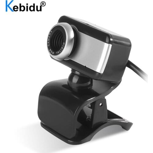 Kebidu Digital USB Webcam With Mic 50M Mega Pixel Stylish Rotate Camera HD Web Cam Microphone Clip for Skype Laptop Notebook