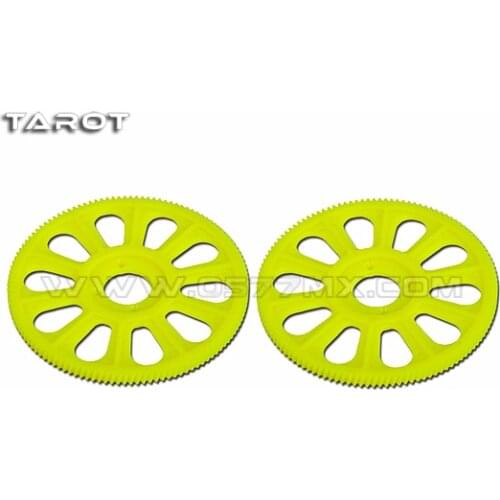 Tarot 450 PRO Slant Thread Main Drive Gear/121T (yellow ) TL45156-04