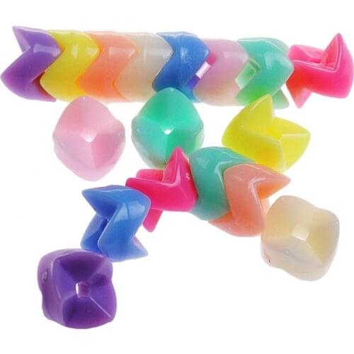 Wholesale 9*6mm 2000pcs Pastel Solid Colors Wheel Geometry Beads DIY Jewelry Necklace Bracelet Ornament Accessories Lucite Beads