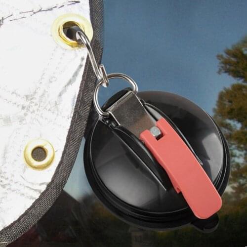 Tent Suction Cup Anchor Securing Hook Tie Down Camping Tent Tarp Accessories Bathroom Kitchen Suction Cup HangingHook