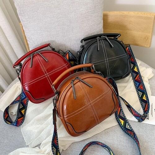 2020 New Color Wide Shoulder Strap Fashion Small Bag Shell Bag Female Texture Versatile Ladies Single Shoulder Messenger Bag