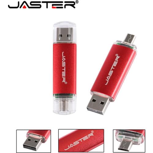 New JASTER OTG usb flash drive High Speed pen drive cle usb stick 16GB 32GB 64GB Pendrive for Android/Tablet PC