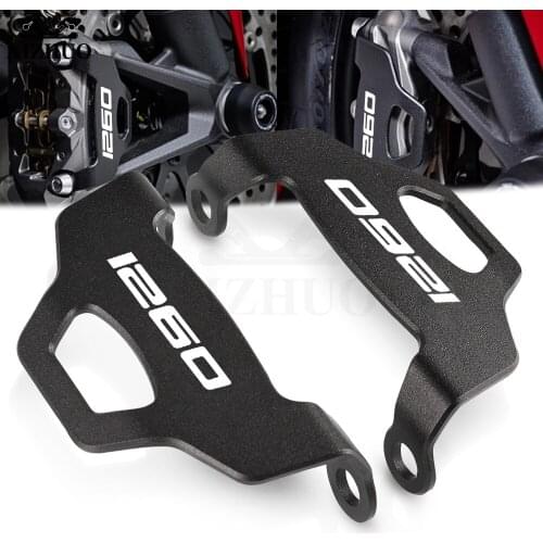FOR Ducati Multistrada 1260 Enduro Pro 2019-2021 Motorcycle Front Brake Caliper Guard Cover Aluminum 1260 S Grand Tour 2020 Part