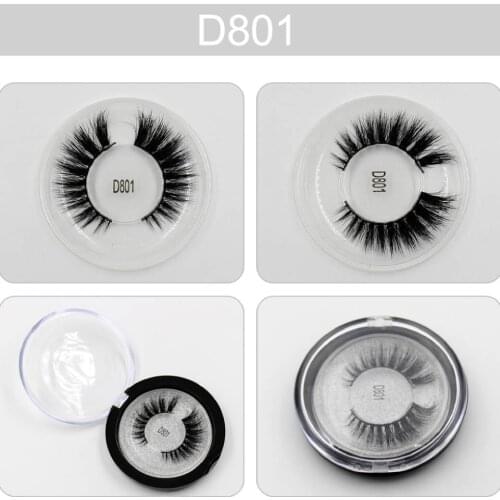 SOQOZ 3D Mink Lashes Handmade Mink Eyelashes High Volume Eye Lashes Natural Long Lasting Dramatic Eyelashes Eyelash Extension