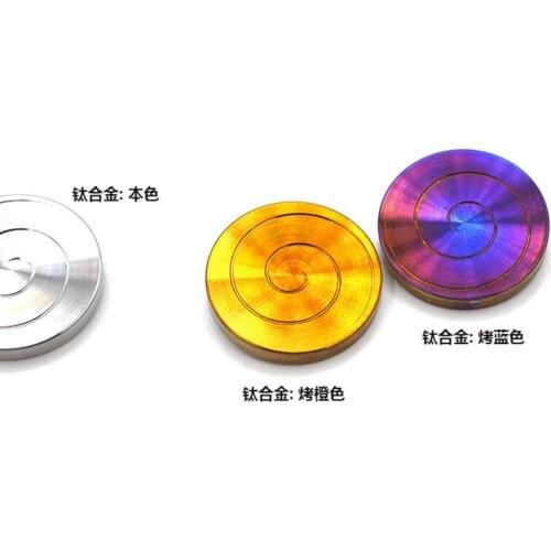 Funny EDC desktop toy spinning top helps fidget hypnotize thinking about anxiety and stress relief kinetic sculpture spinner toy