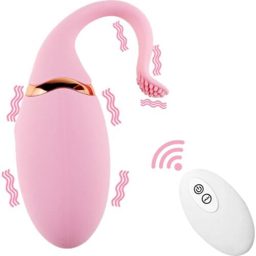 Women 10 Speed Jump Egg Vibrator Sex Toys for Women Wireless Remote Control USB Charging G Spot Clitoris Stimulate Adult Sex Toy