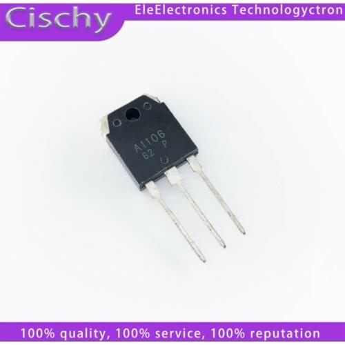 10pcs=5Pair 2SA1106 2SC2581 TO3P ( 5pcs A1106 + 5pcs C2581 ) TO-3P