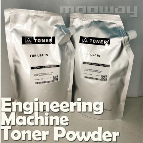 Compatible black toner powder for ROWE 4000 6000 8000 9000 toner powder