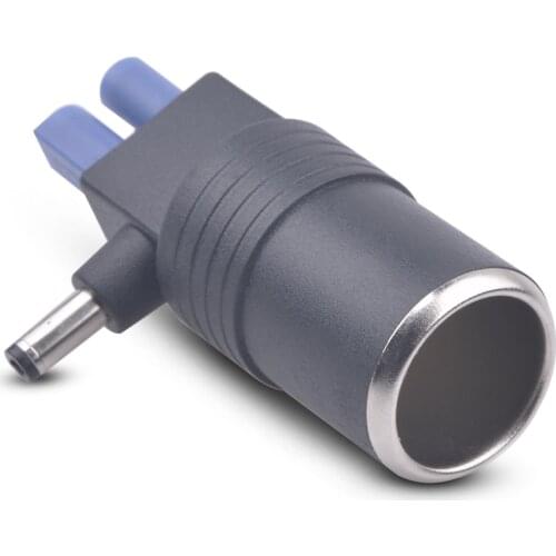 12V EC5 Adapter to DC 5.5 x 2.1mm Adapter and Cigarette Lighter for connecting to Car MP3 Refrigerator Data Recorder DVR GPS