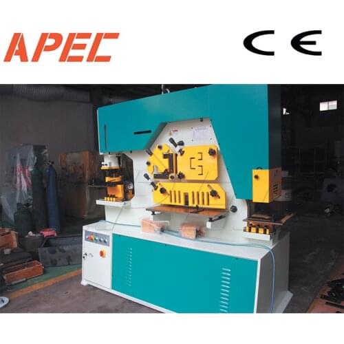APEC Hydraulic Ironworker AIW-160 Combined punching & Shearing Machine for Working of Metals