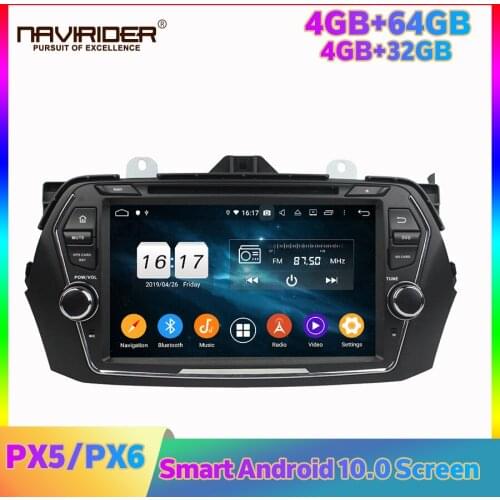 PX5 PX6 DVD Car Stereo Android Carplay Head Unit Auto Radio Multimedia Player Navigation GPS For SUZUKI CIAZ 2015 Autoradio