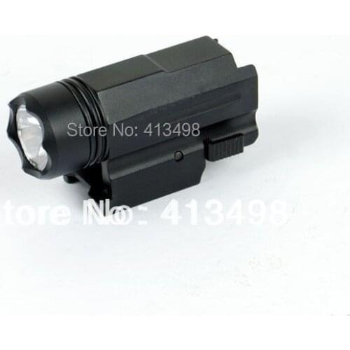 Quick Release Tactical Led Strobe Flashlight Cree for Glock 17 19 20 21 22 23 20mm Weaver or Picatinny Rail Glock Accessories