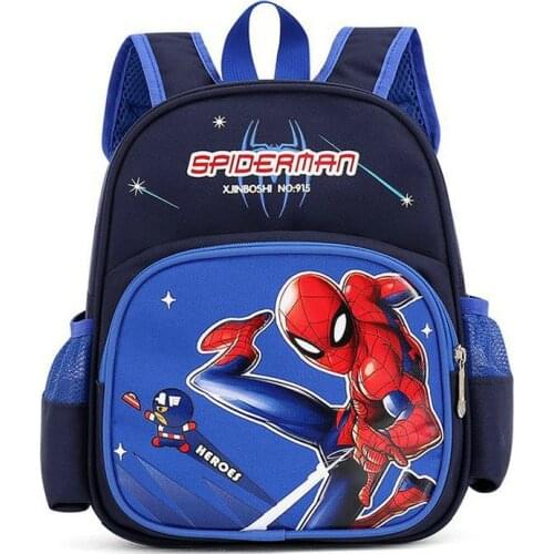 Disney cartoon princess frozen childrens school bag kindergarten boys girls cute baby bag shell Spiderman backpack