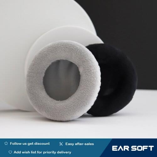 Earsoft Replacement Cushions for Pioneer SE-M531 Headphones Cushion Velvet Ear Pads Headset Cover Earmuff Sleeve