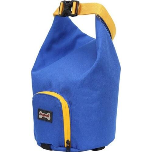 Pet Dog Food Storage Container Large Capacity Hiking Camping Puppy Cat Food Tote Carrier Waterproof Folding Bucket Pet Snack Bag