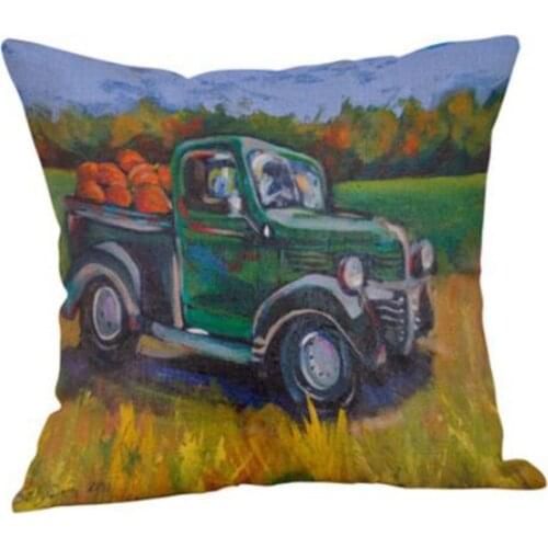 Creative Pumpkin Pattern Pillowcase Soft Sofa Cushion Cover Pillow Case Stylish Fashion Decor for Home