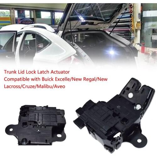 Trunk Lid Lock Latch Actuator for Buick Excelle / New Regal / New Lacross / Cruze / Malibu / Aveo