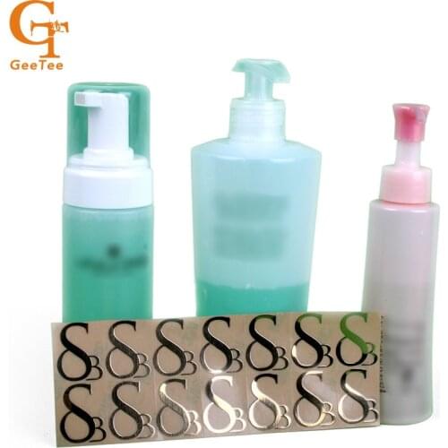 Custom metal sticker labels