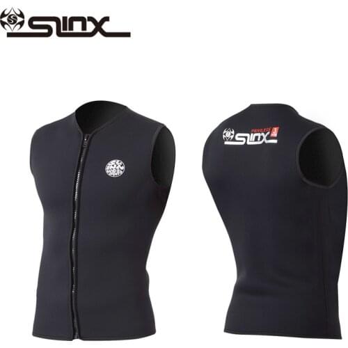 3MM Neoprene Scuba Diving Vest Men and Women Towel Lining Waistcoat Unisex Sleeveless Wetsuit Surfing vest Snorkeling Swimwear