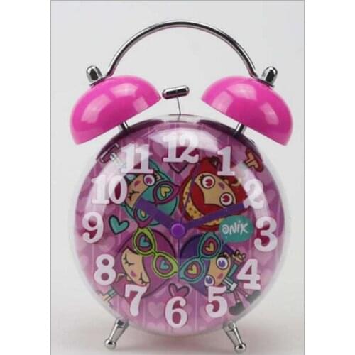 New 20pcs/lot! Candy Color Digital Alarm Clock Table Clock Kids Simple imitation Crystal Clocks Table Alarm Clock decoration