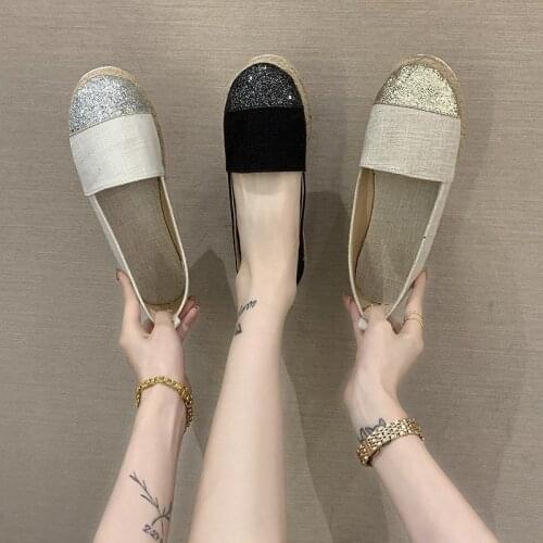 2021 Spring and Autumn New All-match Thick-soled Sponge Cake Sole Shallow Mouth Fairy Style Ladies Large Size Single Shoes