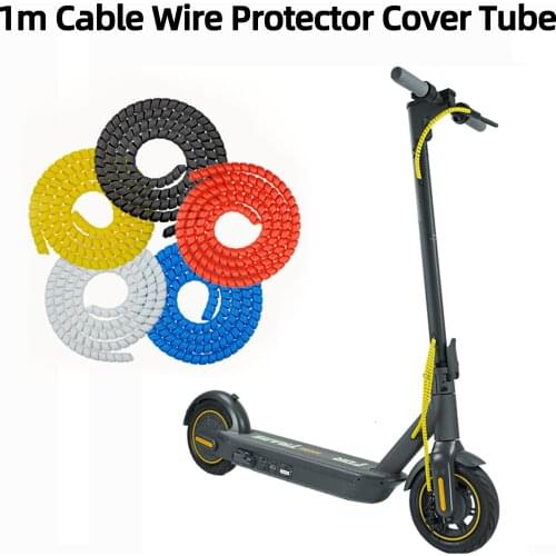 Wrap Winding Cable Wire Protector Cover Tube 1m Line Organizer Pipe Protection Spiral for XIAOMI PRO/M365 Electric Scooters