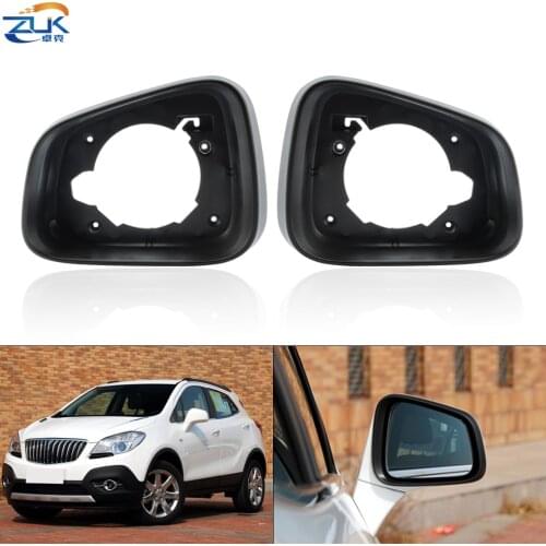ZUK Car Wing Mirror Bezel Panel For Buick Encore For Chevrolet Trax For Opel Mokka X 2013-2018 Rearview Side Mirror Frame Cover