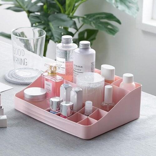 Simple Desktop Cosmetic Storage Box Makeup Drawer Storage Box Jewelry Nail Polish Makeup Container Desktop Debris Storage Box