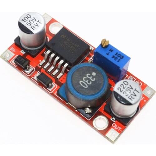 LM2596S DC-DC 3.6-46V 3A adjustable step-down power Supply module With reverse connection protection 5V voltage regulator