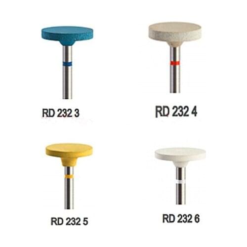 Dental Lab Rubber Diamond Grinding Tips For Polishing Porcelain Crowns No Need To Reglaze or Resintering