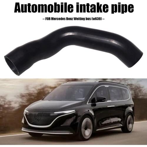 Black Rubber наклейки на авто Charger Air Intake Hose for Mercedes-Benz Vito Van Bus W639 03- 6395283082 170*150*7mm