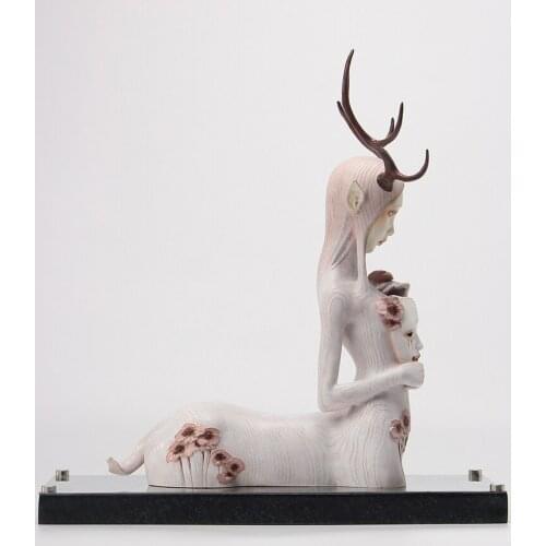 MODERN SIMPLE AND CREATIVE SCULPTURE TRIDIMENSIONAL DECORATION DECORATION LIVING ROOM, PORCH AND WINE CABINET FURNISHING GIFTS