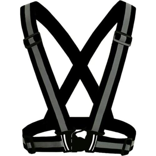 Reflective Straps Night Running Reflective Clothing Reflective Vest Adjustable Safety Vest Reflective Elastic Band