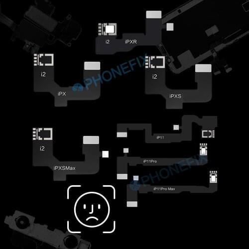 I2C IFace-V8 Face Dot Matrix Cable for Face ID Dot Projection Repair Detector for IPhone X -11Pro Max Repair Replace Cable