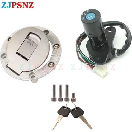 Motorcycle GS125 GS150 Sets Of Locks Total Lock Sets Ignition Key Switch Seat Lock Fuel Tank Gas Cap Cover 6 Wires High Quality