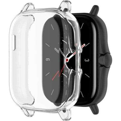 Full Coverage Protective Cover For -Amazfit GTS 2 Plating TPU Watch Case Shell Dropshipping