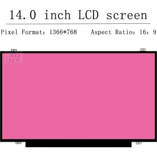 14" Slim LED matrix For Acer E5-471G 472G 411G 421G 422G 473G 474G 475G 432G laptop lcd screen panel 30 pins EDP Non-touch matri