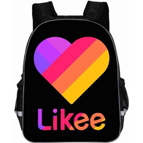 3D "LIKEE 1 (Like Video)" Bag for Kids Rucksack Singers Zipper Backpack School Bags for Teenage Girls Bookbag Russia Type