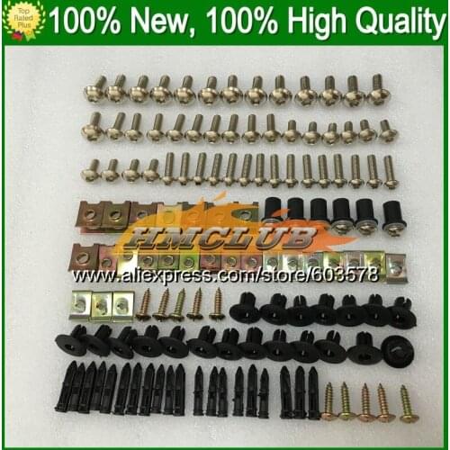 Fairing bolts full screw kit For KAWASAKI NINJA ZX250R 08 09 10 11 12 ZX 250R 08 2009 2010 2011 2012 CL6 Nuts bolt screws Nut