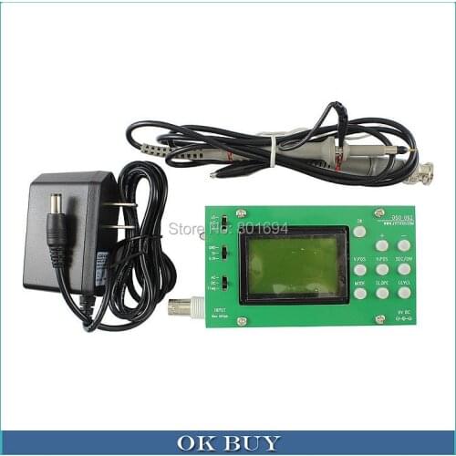 DSO062 Pocket-sized Digital Storage Oscilloscope 1M Bandwidth LCD Display End Product with Professional Probe and Power Adapter