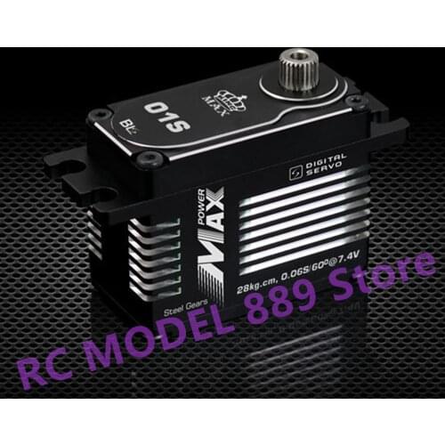 Kingmax BLS01S 75g 28kg digital steel gears standard Brushless servo
