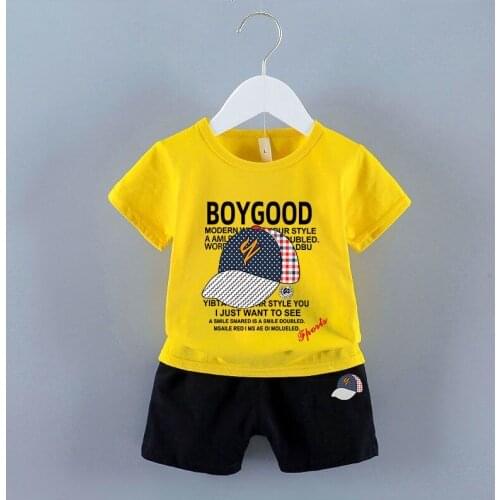 Toddler Girl Summer Clothes T-shirts Shorts for Teen Childrens Boy Clothing Print Cartoon Dog Anime Suits Sweatshirts Training
