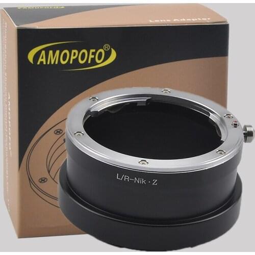 LR to Nik Z Adapter for Leica R LR Lens to for Nikon Z mount Z6 Z7 camera