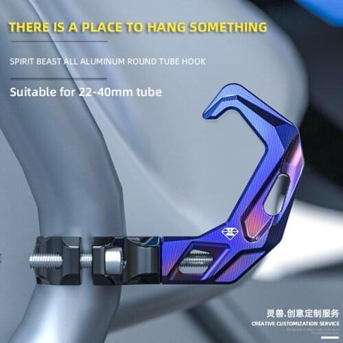 Hook Modification Suitable Scooter Front Luggage Helmet Hook Motorcycle GW250 Multifunction Shock Absorber Bumper Hook