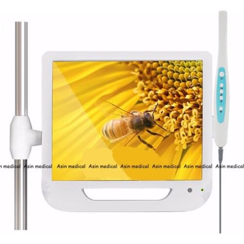 New Arrival 17 Inch Monitor USB / Wifi Intraoral Endoscope Endoscope Camera 6 Led Camera Dental Camera Dental Light Dentist